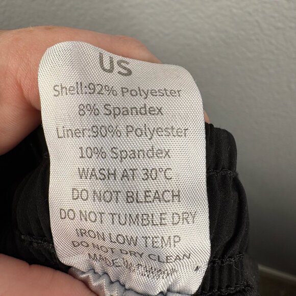 TENJOY Black Running Shorts - Picture 6 of 7